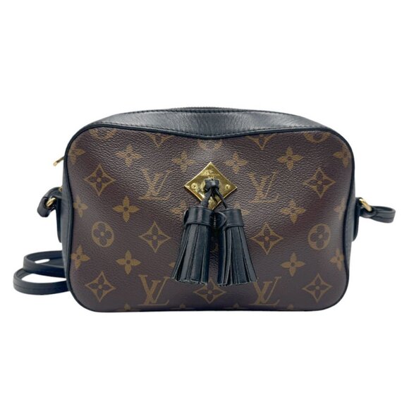 LOUIS VUITTON Black Monogram Shoulder Bag - Picture 1 of 5